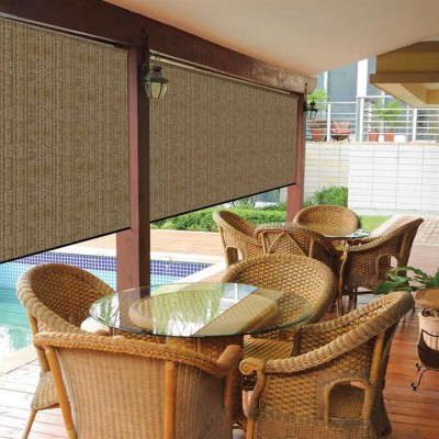 Gale Pacific 799870460068 95 Percent Exterior Shade 6 ft. x 8 ft. Walnut   
